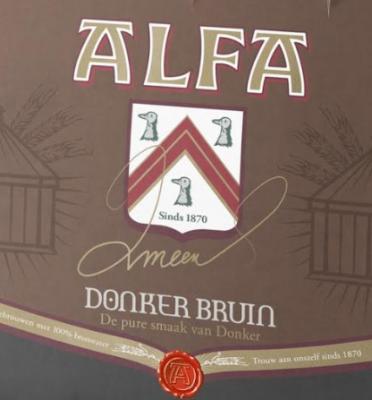 Alfa Oud Bruin logo